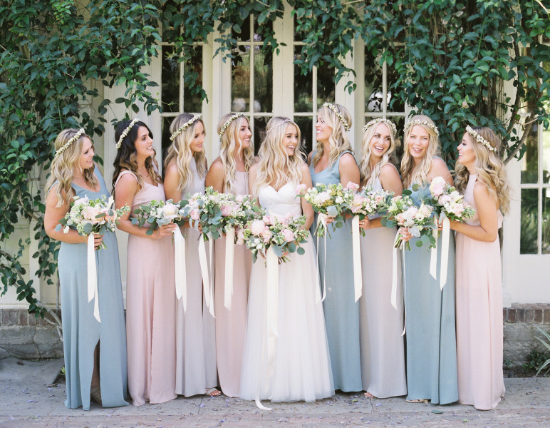Damas de honor em degrade: inspirações 2